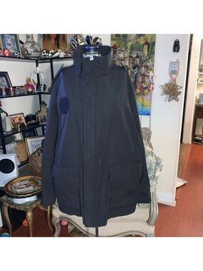 Men's Cadets Canada Black All-Season Cadet Coat XL